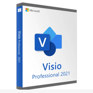 Microsoft Visio 2021 Professional – Licencja Cyfrowa – 1 PC – Windows – Bez Subskrypcji